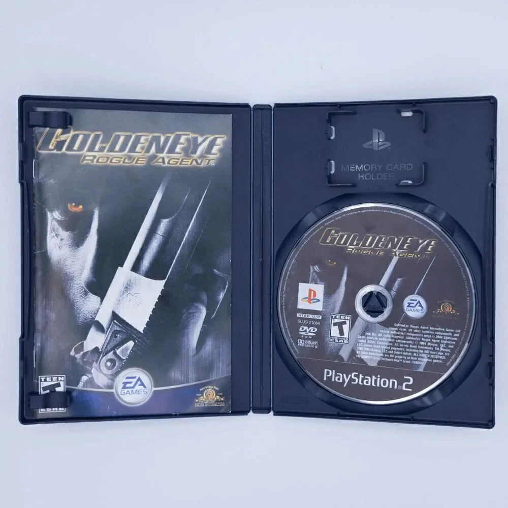 Playstation 2 Goldeneye Rogue Agent (Tested)